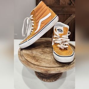 Vans Sk8-Hi Sneakers in Desert Sun color Size Men's 5.0/Women's 6.5